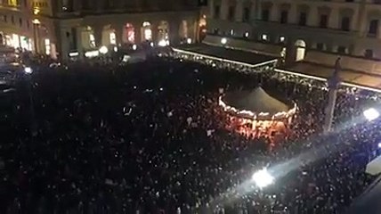 Sardine a Firenze- La Toscana non si Lega (01.12.19)