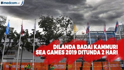Filipina Dilanda Badai Kammuri, SEA Games 2019 Ditunda 2 hari