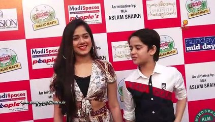 Jannat Zubair & Ayaan Zubair at malad masti festival 2019