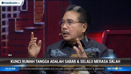 Hotma Sitompoel: Kunci Rumah Tangga adalah Sabar & Selalu Merasa Salah