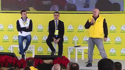 Di Maio dal Villaggio Coldiretti di Matera- Su Mes Italia non firma al buio (30.)
