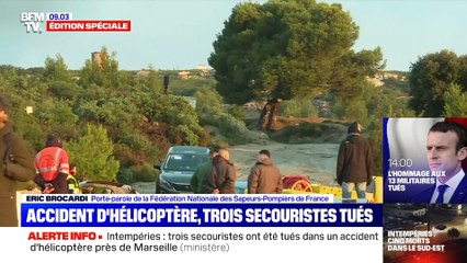 Accident d'hélicoptère, trois secouristes tués - 02/12