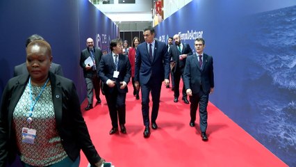 Sánchez llega a la COP25 en su día de inauguración