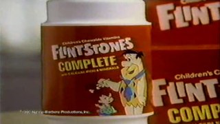 1990 Flintstone Vitamins TV Ad