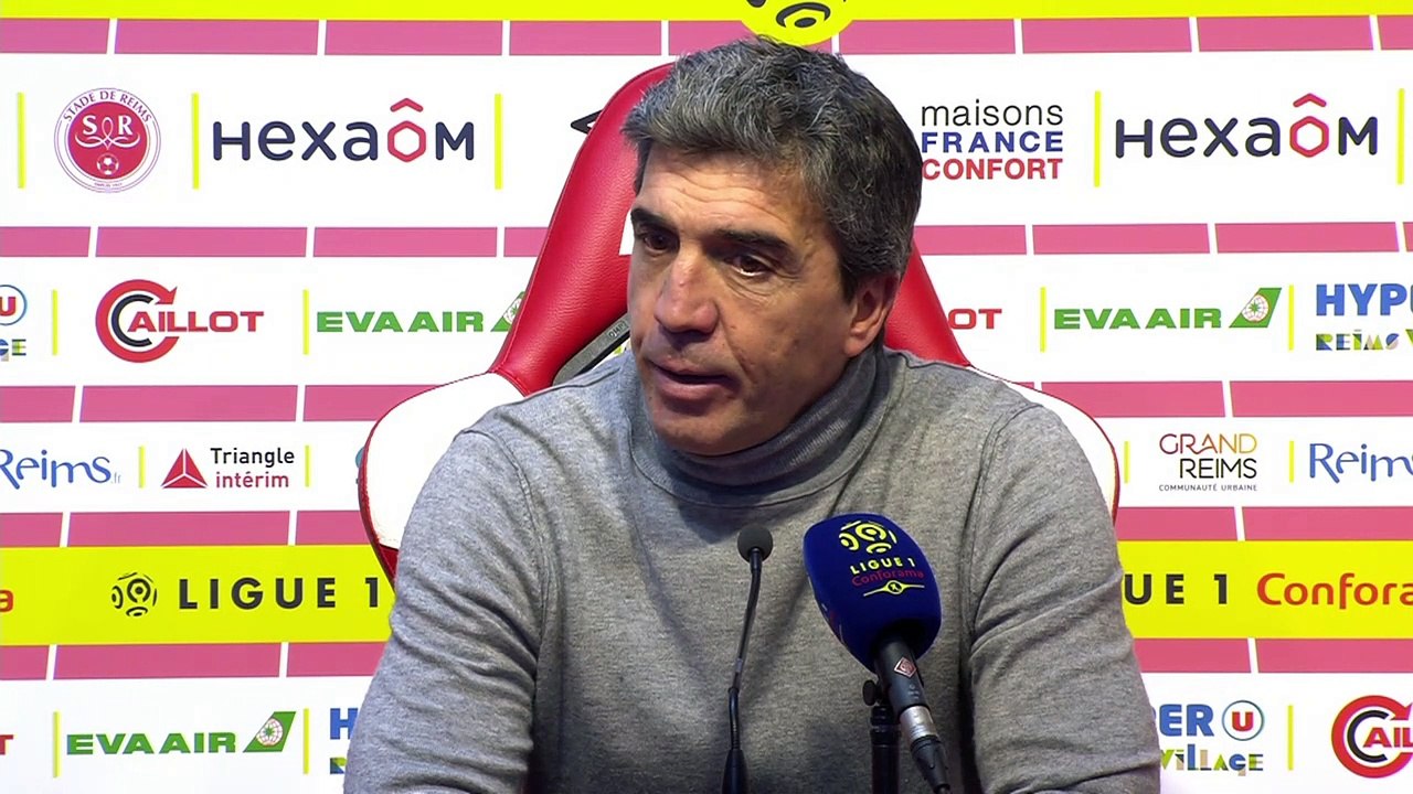 SDR-FCGB (1-1) : la conférence de David Guion