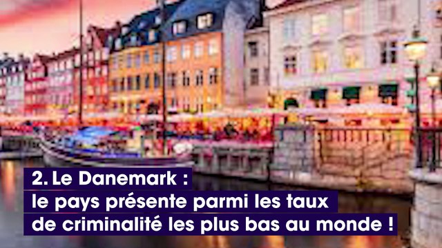 Le classement des pays les plus sûrs au monde