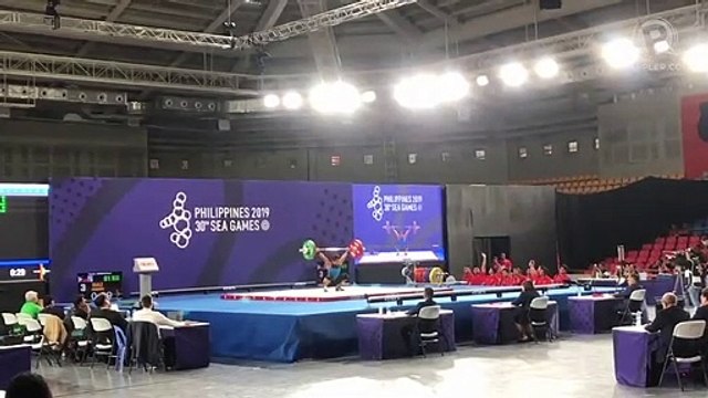 PH Olympian Hidilyn Diaz bags elusive SEA Games gold