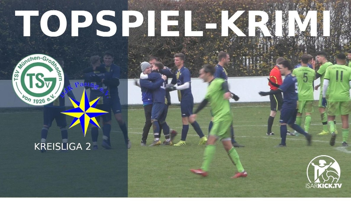 TSV Grosshadern - Djk Pasing (17.Spieltag, Kreisliga 2)