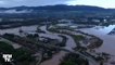 Les images de Roquebrune-sur-Argens inondée filmées depuis l'hélicoptère BFMTV