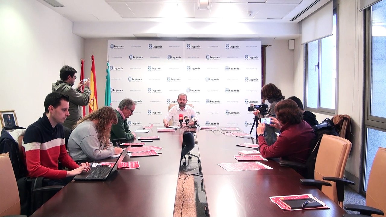 Presentación de las actividades navideñas de Leganés de 2019