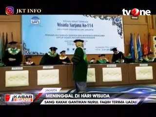 Mahasiswa UIN Jakarta Tewas Kecelakaan Jelang Wisuda