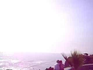 Ciel bleu azur à "Lima la gris"