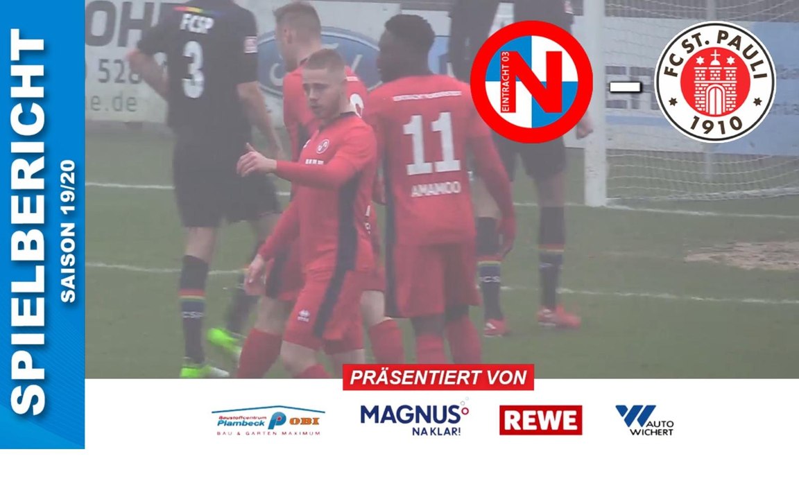 Nebel-Derby endet unentschieden | FC Eintracht Norderstedt - FC St. Pauli II (21. Spieltag, Regionalliga Nord)