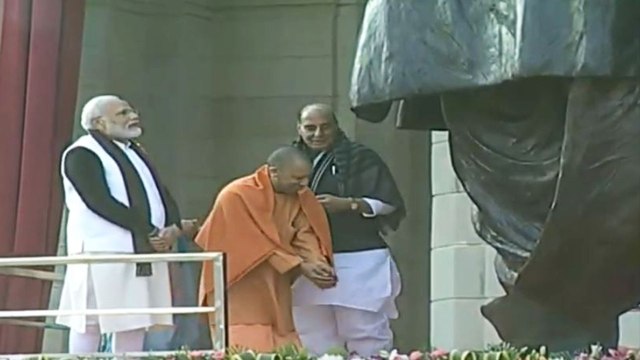 PM Modi lays foundation stone for AB Vajpayee Medical University in Lucknow |वनइंडिया हिंदी