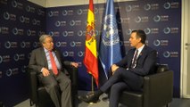 Sánchez se reúne con Guterres en la COP25