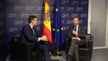 Pedro Sánchez se reúne con el primer ministro de Francia
