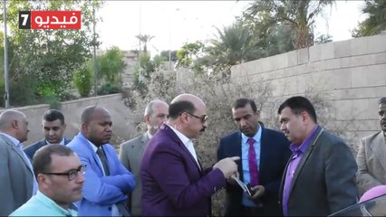 محافظ أسوان يأمر بسرعة تطوير وتجميل الشوارع والميادين لاستضافة منتدى السلام