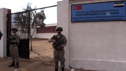 Onarılan okulda eğitim-öğretim başlıyor (1) - TEL