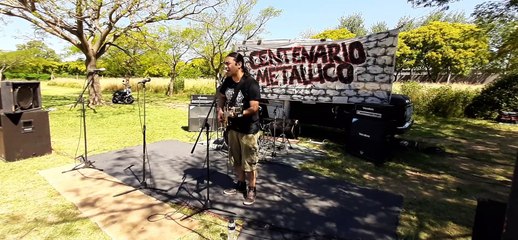 CRISTIAN MILLAN EN VIVO CENTENARIO METALLICO.