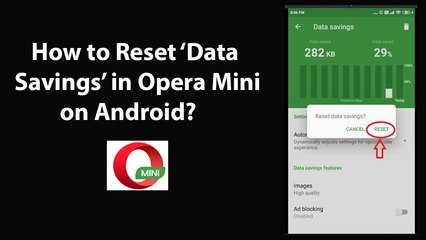 Quick Guide: Reset Data Savings in Opera Mini on Android 📱