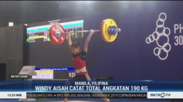 Windy Cantika Raih Emas Ketiga Indonesia Lewat Angkat Besi