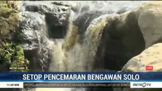 Masyarakat Jateng Minta Pemerintah Usut Pencemar Bengawan Solo