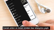 Çanak anten ve metal siniden baz istasyonu yaptı