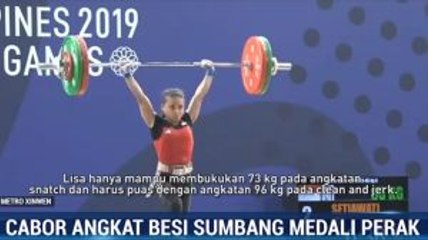 Cabor Angkat Besi Sumbang Medali Perak