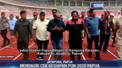 Mendagri Cek Kesiapan PON 2020 Papua