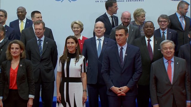Sánchez apela a la ambición en la apertura de la COP25