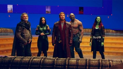 Sur le tournage des Gardiens de la Galaxie Vol. 2