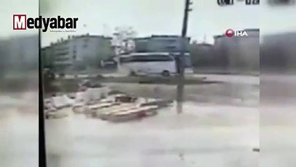 O kazanın güvenlik kamera görüntüsü ortaya çıktı