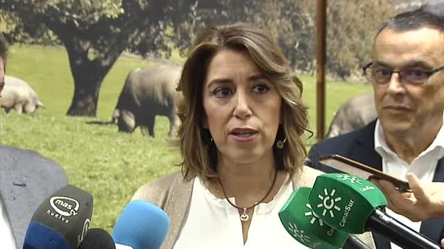 Susana Díaz: Es imposible que Casado se mueva porque le tiene pánico a Abascal
