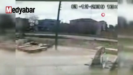 O kazanın güvenlik kamera görüntüsü ortaya çıktı