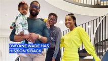 Dwyane Wade defends his son against haters