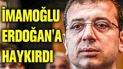 Video herunterladen: Ekrem İmamoğlu Erdoğan'a haykırdı! Erdoğan'ı kızdıracak sözler