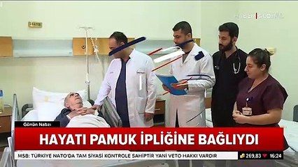 Hayatı pamuk ipliğine bağlıydı! Mucize gibi bir operasyonla yaşama tutundu