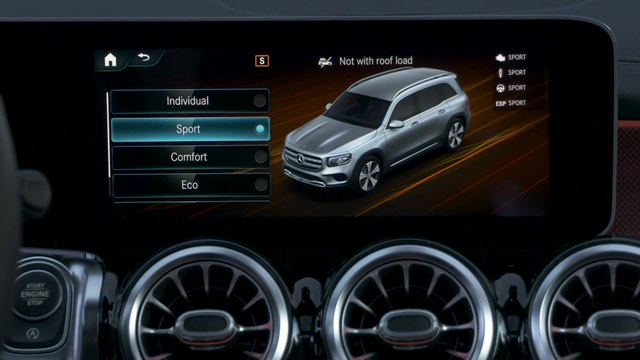 Der neue Mercedes-Benz GLB - Mit hochwertigen Alu-Details - das Interieur-Design