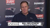 Bill Belichick Patriots vs. Texans Week 13 Postgame Press Conference