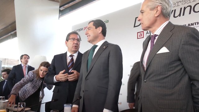 Juanma Moreno hace balance en el aniversario de las elecciones