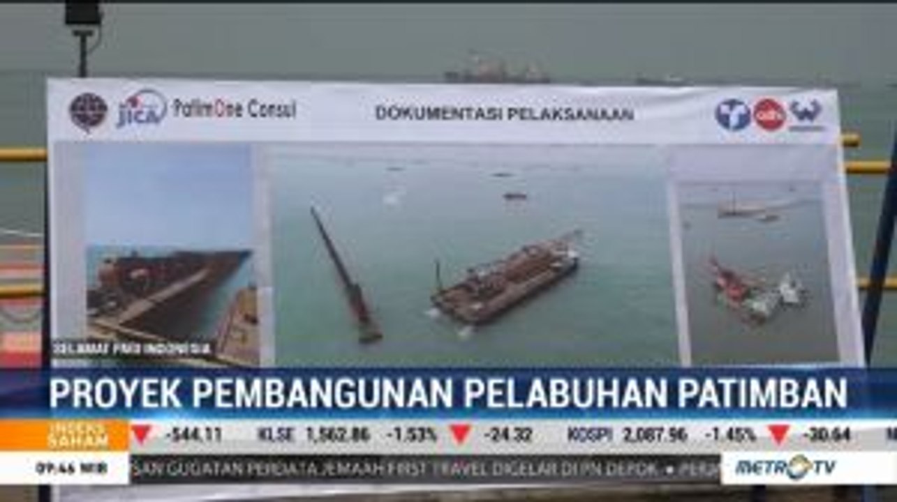 Proyek Pelabuhan Patimban Tahap I Ditargetkan Rampung Juni 2020