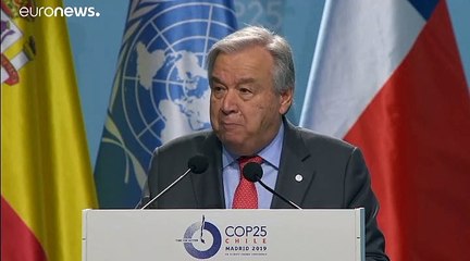 Guterres pede "ambição e urgência" aos líderes mundiais