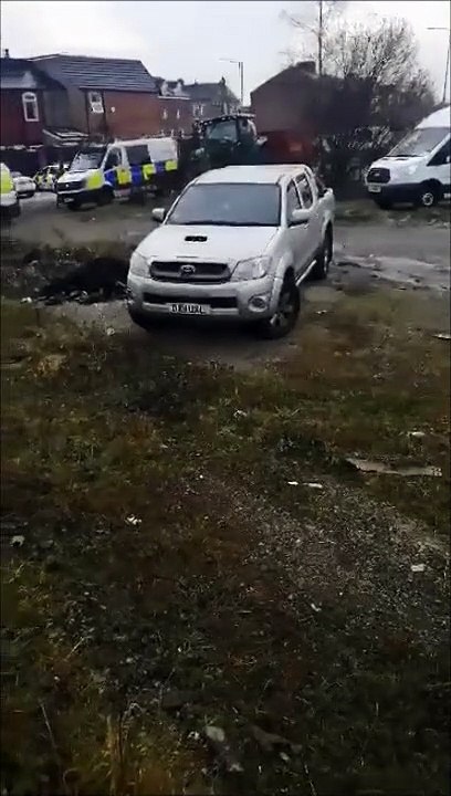 Travellers evicted from 'unauthorised' site in Wigan