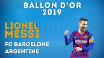 Lionel Messi désigné Ballon d'Or 2019 !