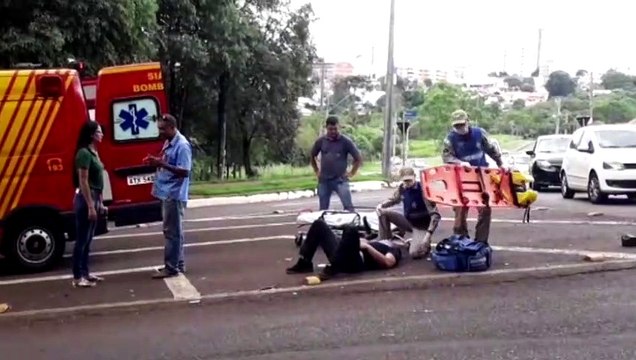 Homem fica ferido em acidente na região do Lago