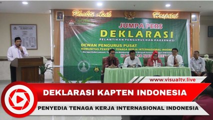 Deklarasi Pengurus dan Rapat Kerja Nasional Organisasi Kapten Indonesia 2019