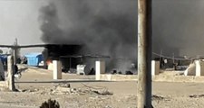 Terör örgütü YPG/PKK, Deyrizor'da işgal ettiği sığınmacı kampını ateşe verdi
