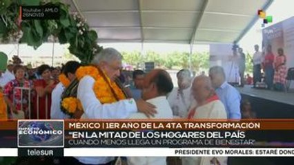 México: López Obrador celebra su primer año de gobierno