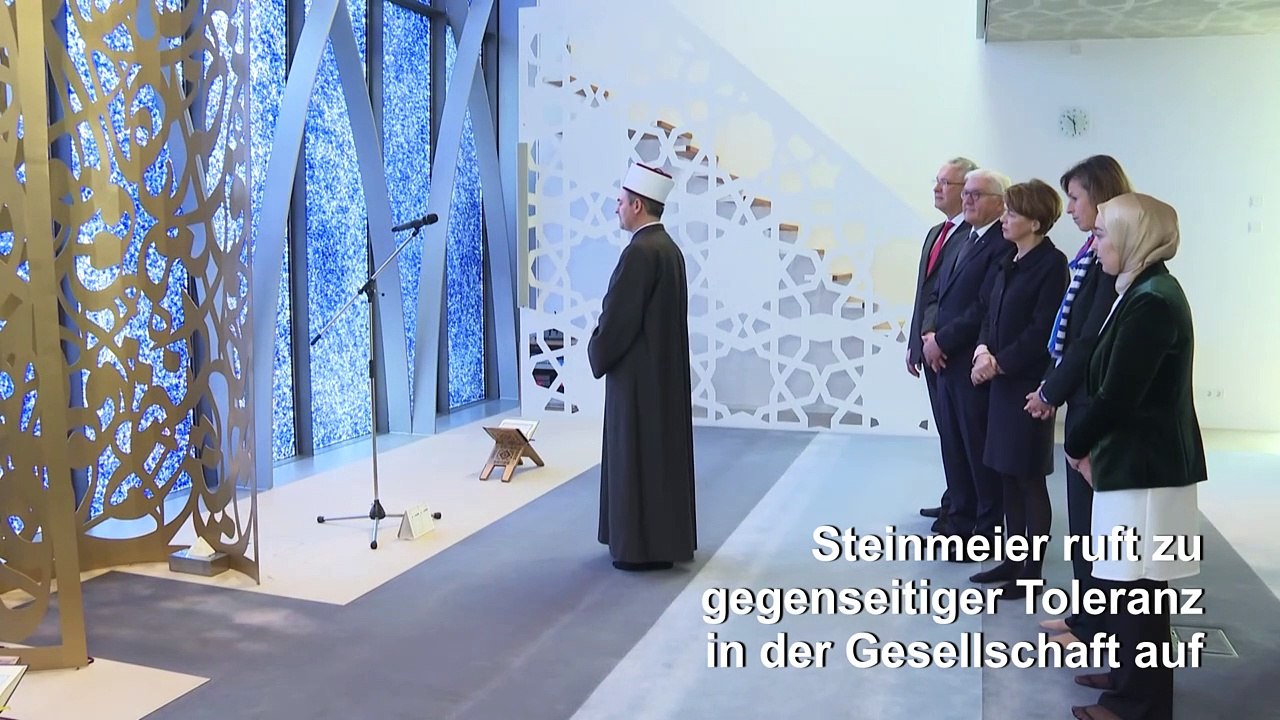Steinmeier besucht Moschee im bayerischen Penzberg