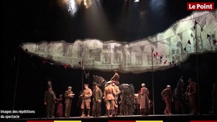 Dans les coulisses du spectacle "War Horse"